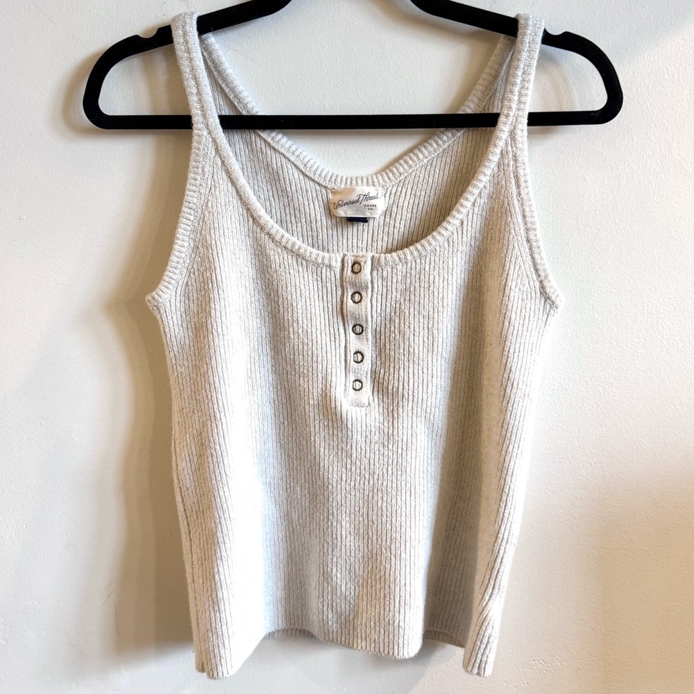 Universal Thread Scoop Neck Sweater Tank Top
